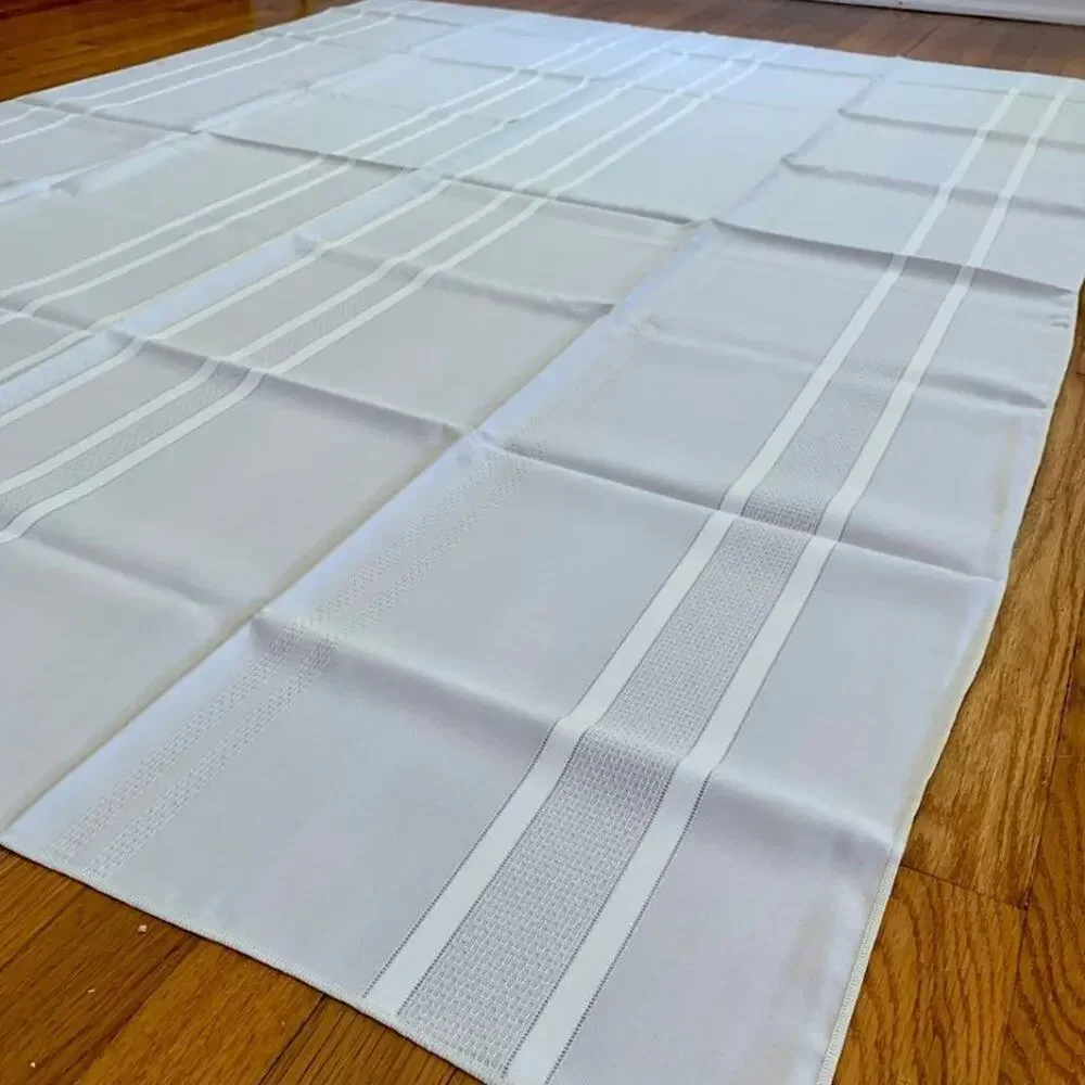 Vintage Cream Colored Tablecloth by Sleater 